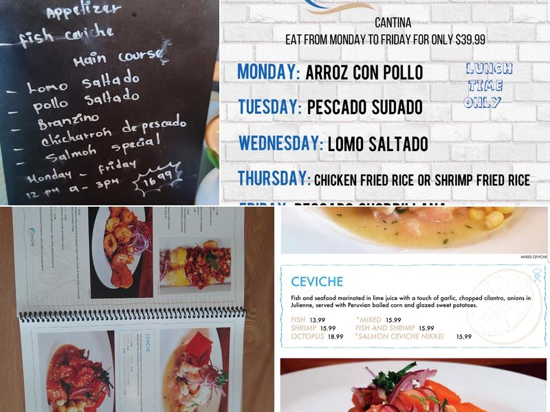 Ceviche Point Menu