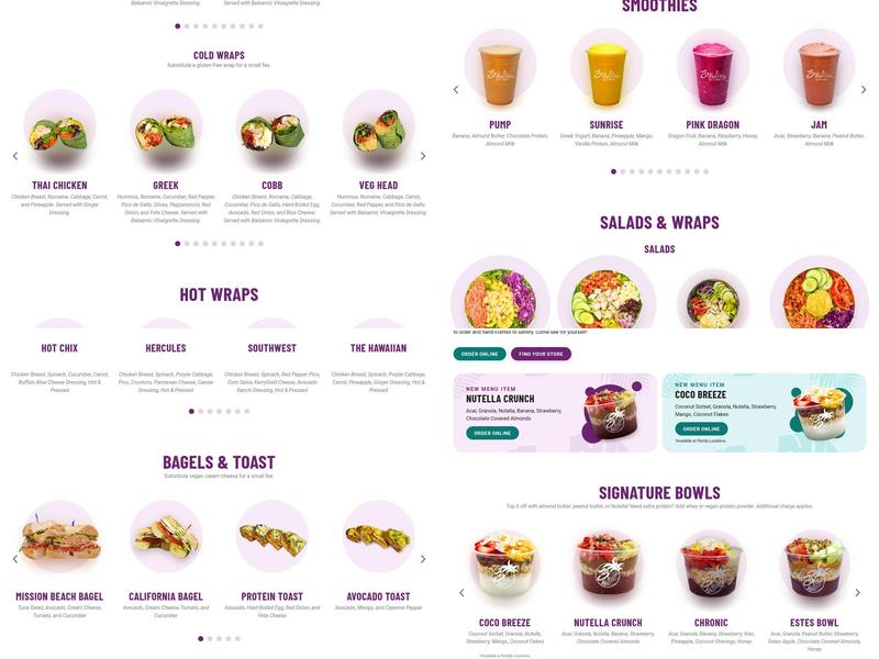3Natives Menu