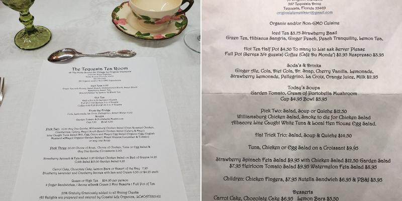 Original Elements Menu