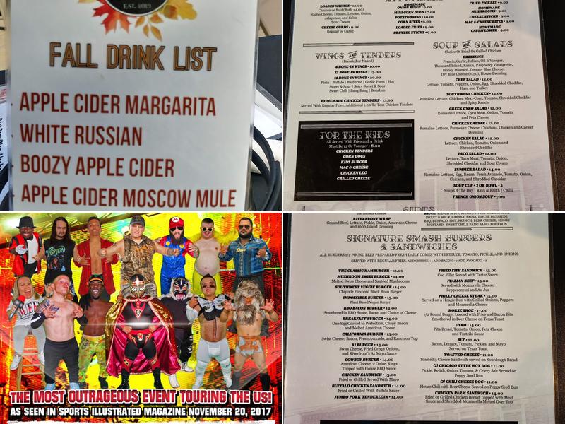 Riverfront Bar & Grill Menu