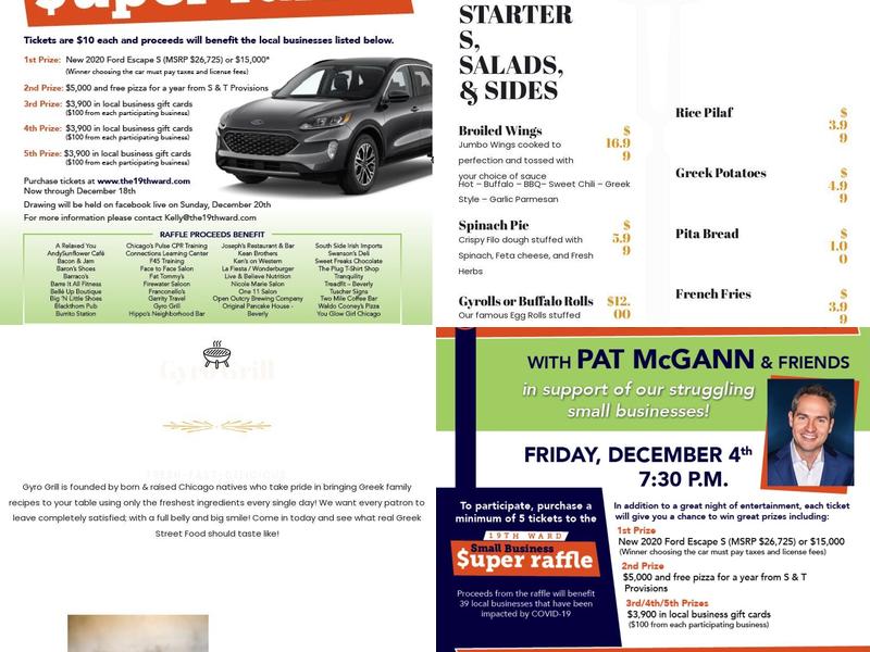 Gyro Grill Mt. Greenwood Menu