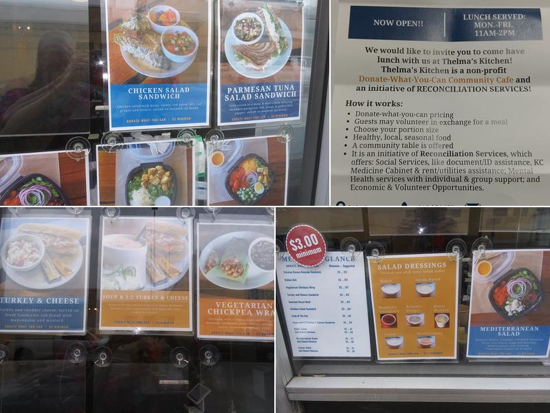 Thelma’s Kitchen Menu