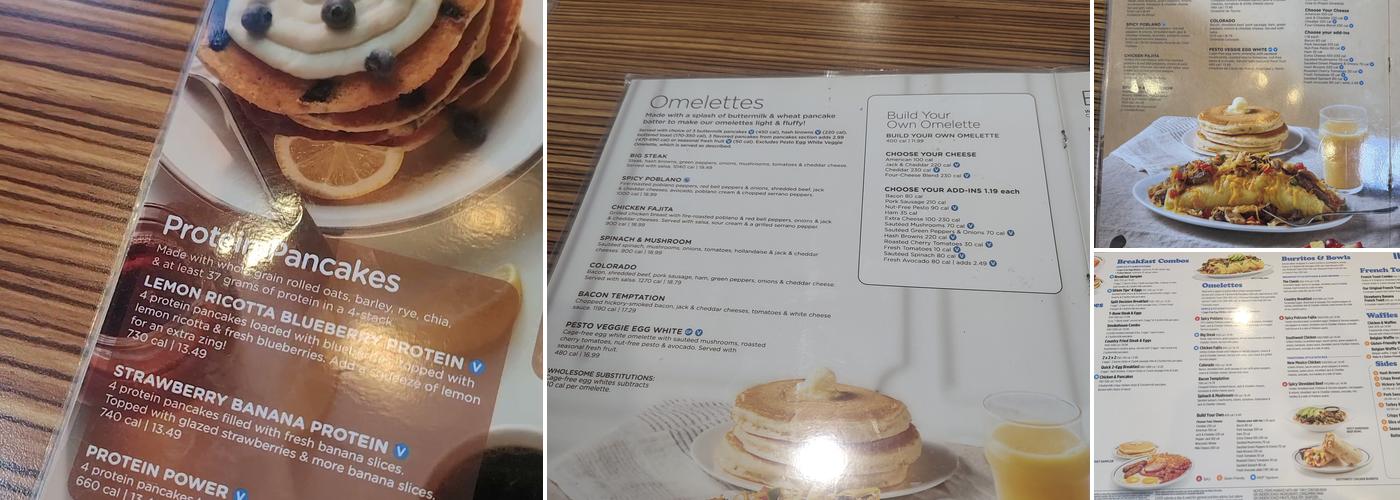 IHOP Menu