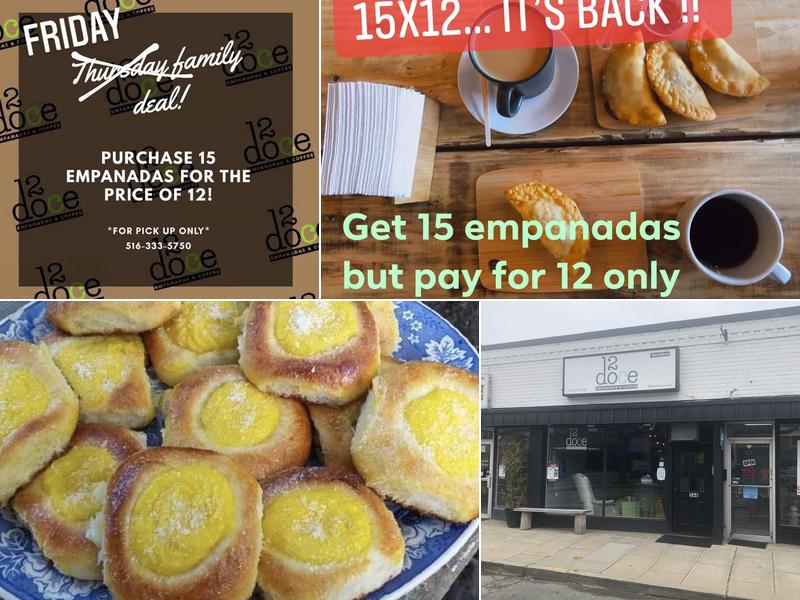 Doce Empanadas and coffee