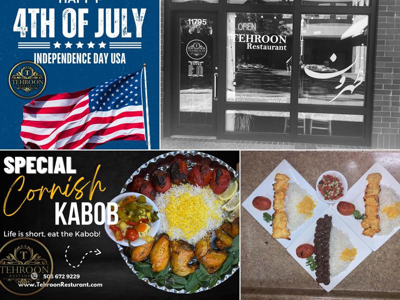 Tehroon Restaurant 11795 SW Beaverton Hillsdale Hwy, Beaverton