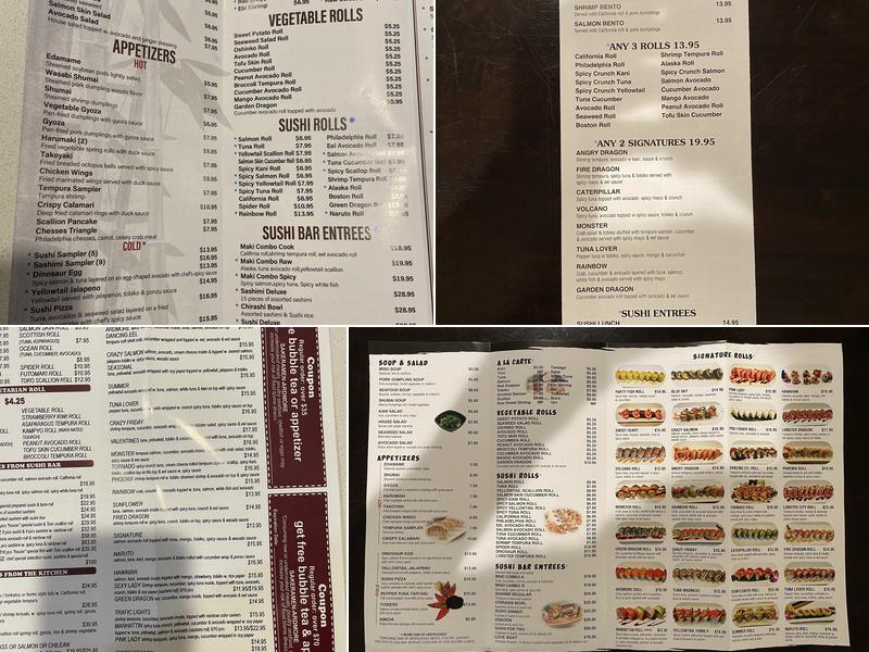 Sake Mian 麺 Menu