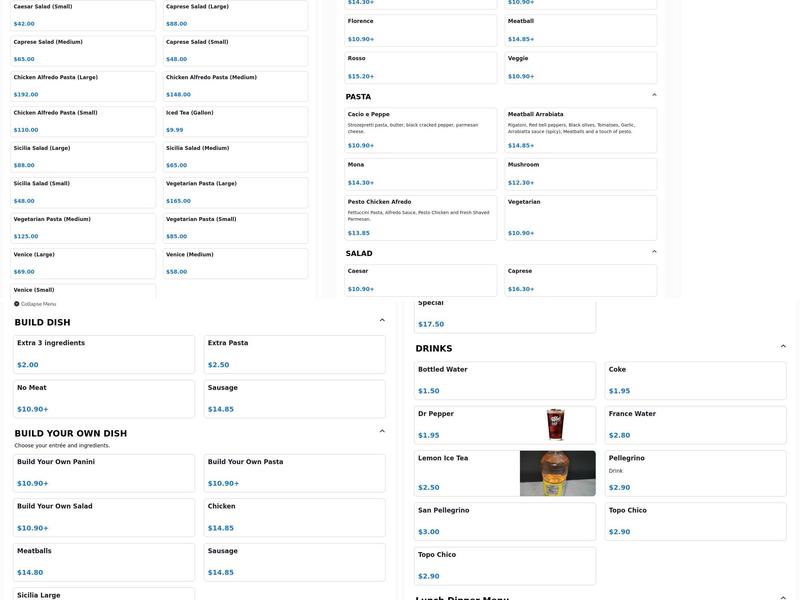 Mona Menu