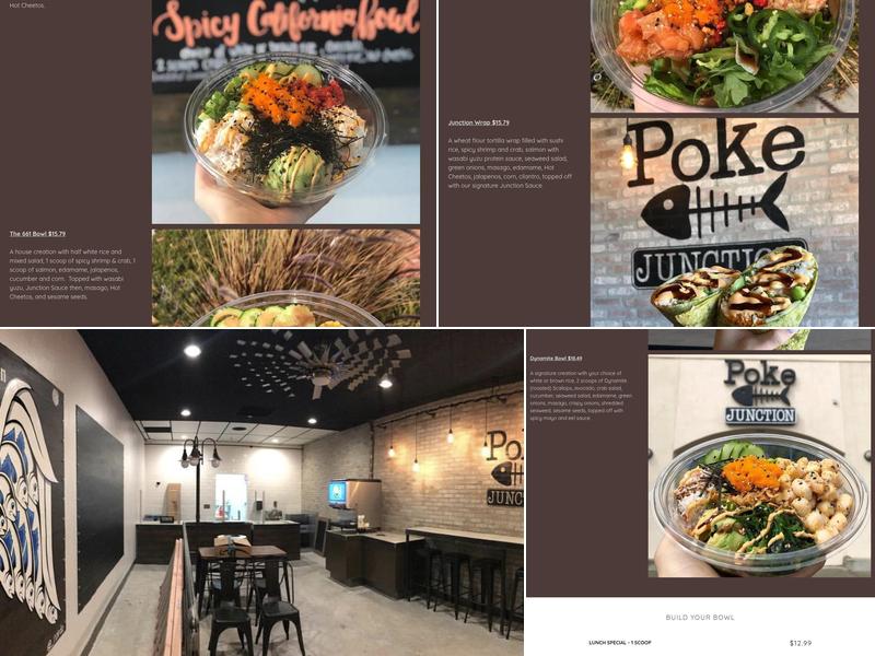Poke Junction Menu