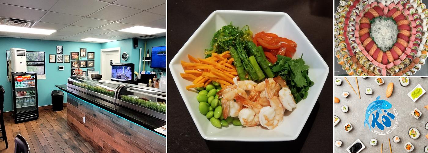 Blue Koi Sushi, take out and delivery