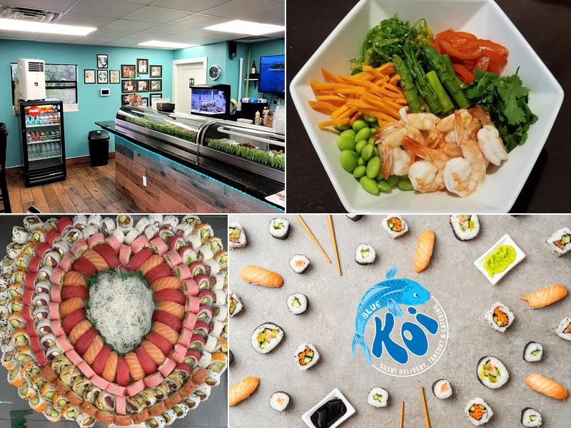 Blue Koi Sushi, take out and delivery