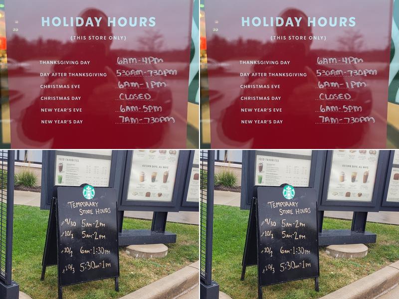 Starbucks Menu