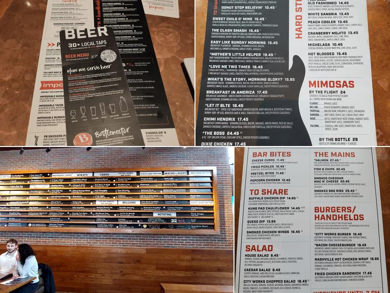 City Works (Arsenal Yards - Watertown) Menu