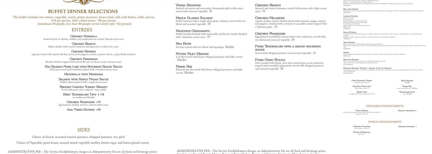 Iconic Menu