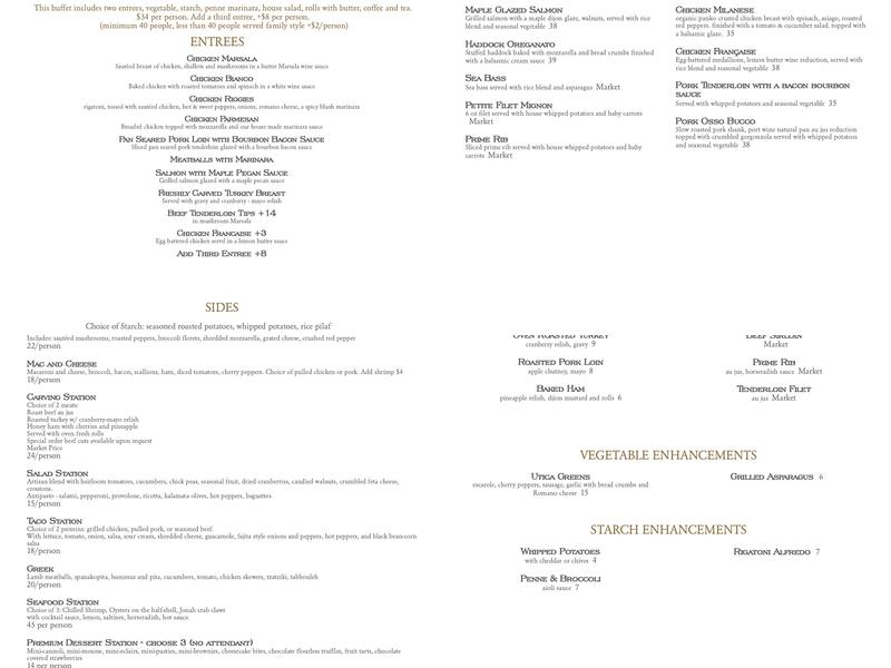 Iconic Menu