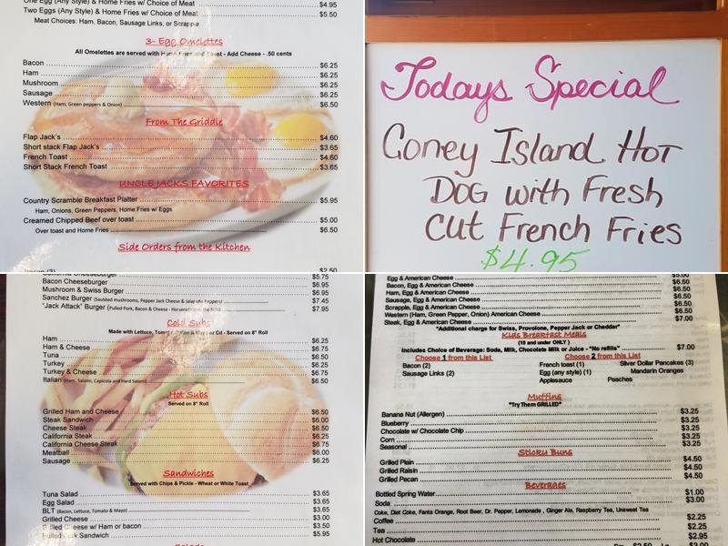 BeBe’s Kitchen Menu