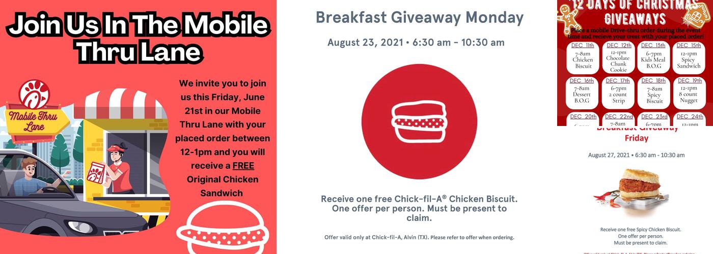 Chick-fil-A Menu