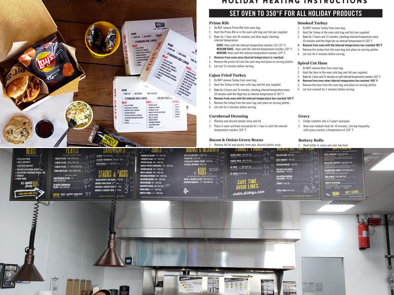 Dickey's Barbecue Pit Menu