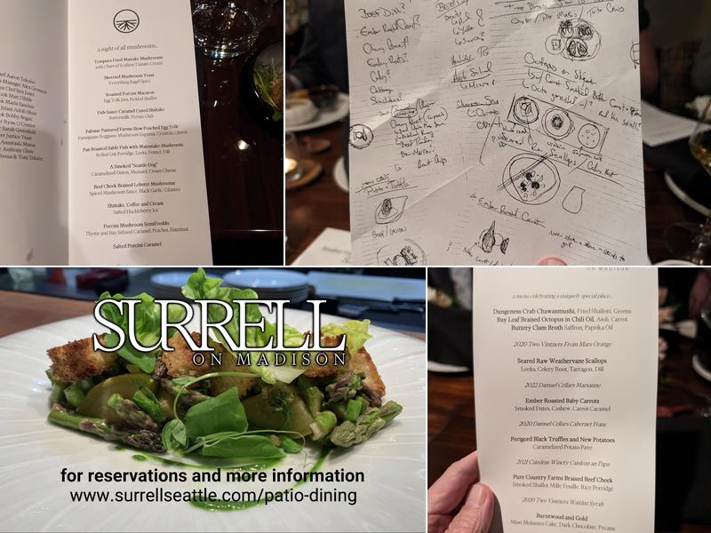 Surrell Menu