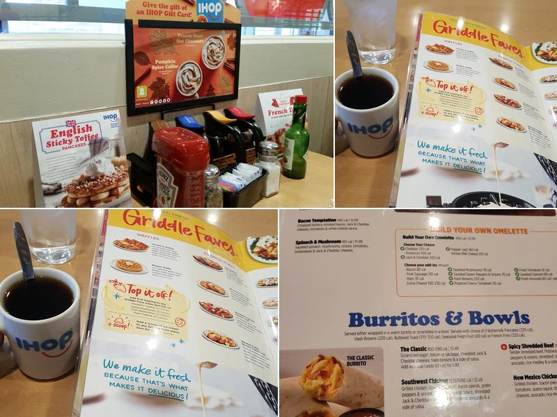 IHOP Menu