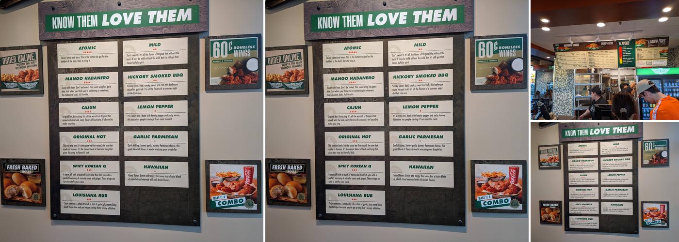 Wingstop Menu