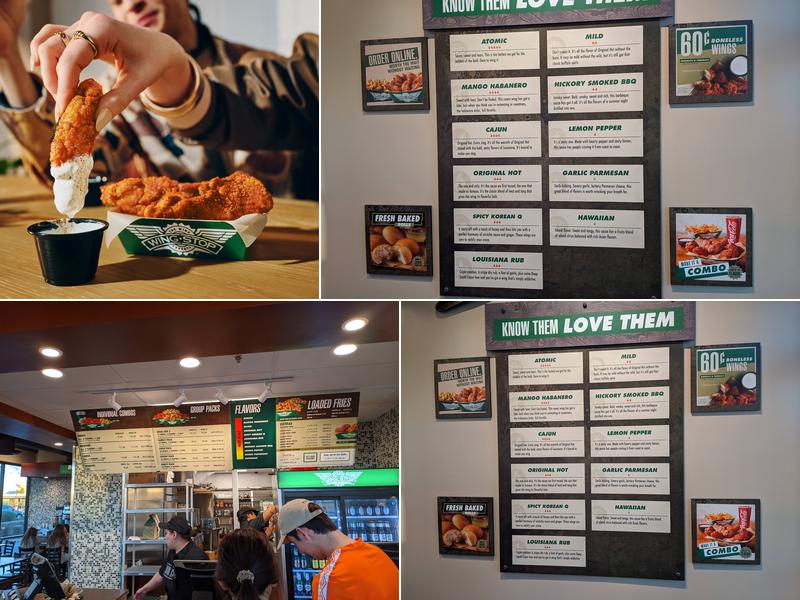 Wingstop Menu