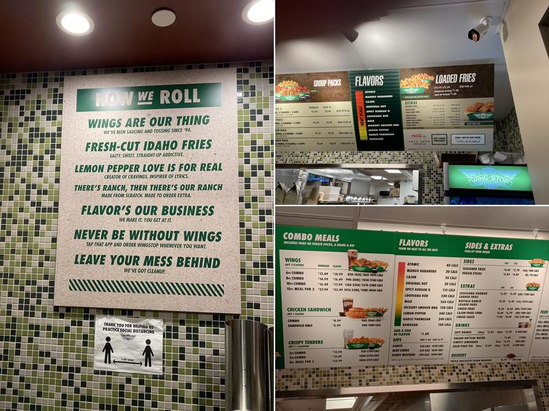 Wingstop Menu