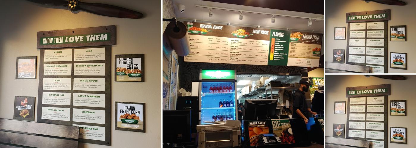 Wingstop Menu