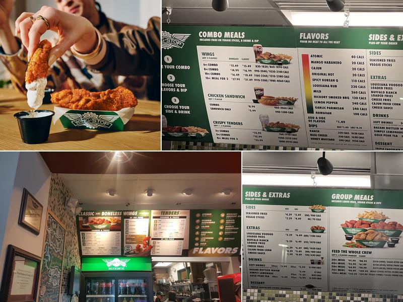Wingstop Menu