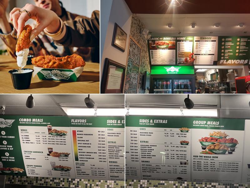 Wingstop Menu