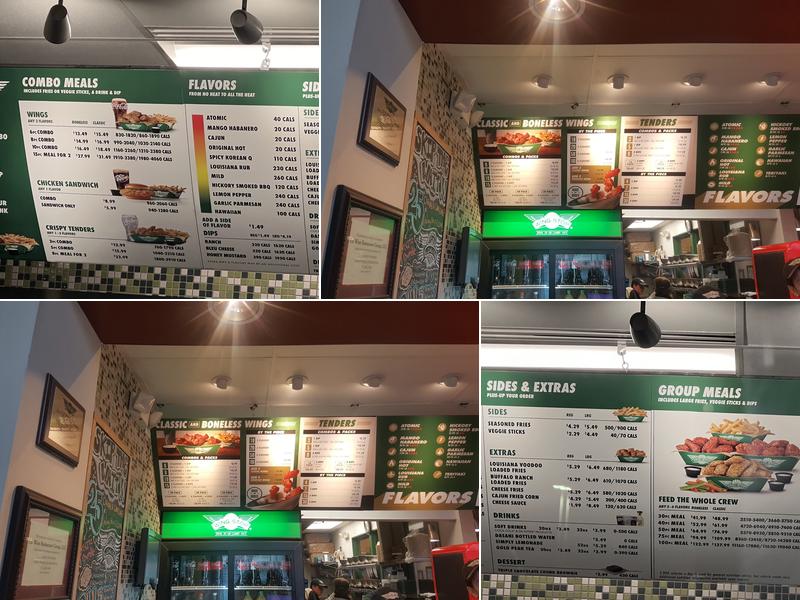 Wingstop Menu