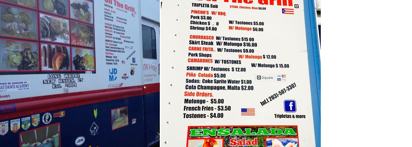 Tripletas and More Menu