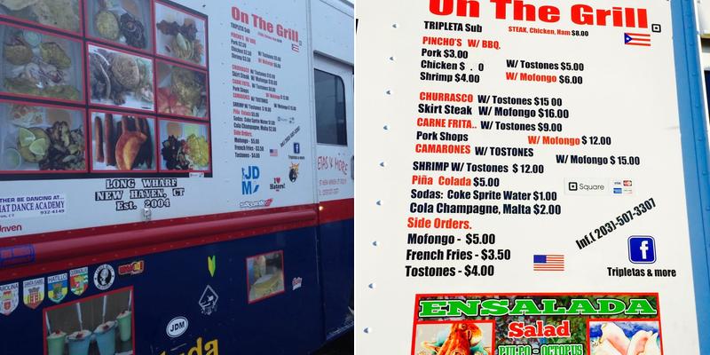 Tripletas and More Menu