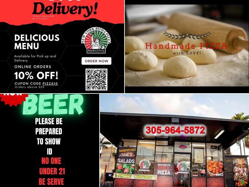 New York Roma Pizza Drive Thru