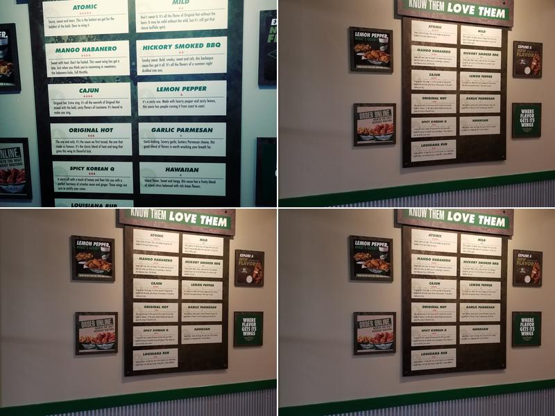 Wingstop Menu