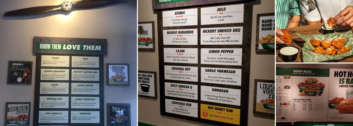 Wingstop Menu