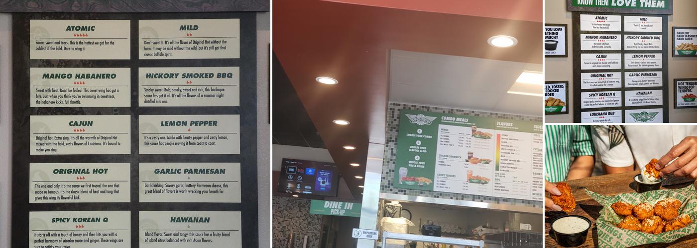 Wingstop Menu