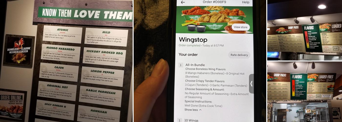 Wingstop Menu
