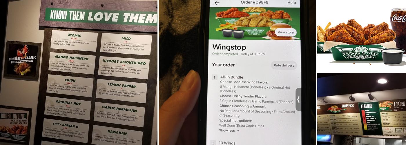 Wingstop Menu