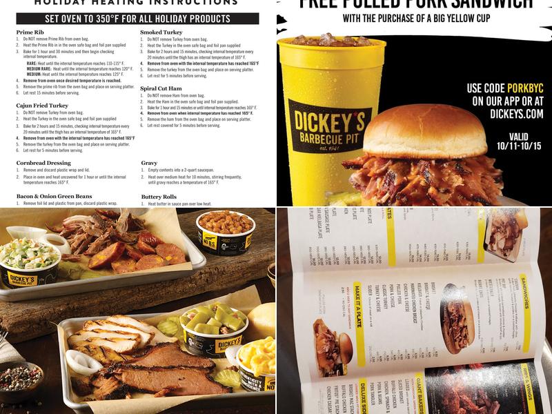 Dickey's Barbecue Pit Menu