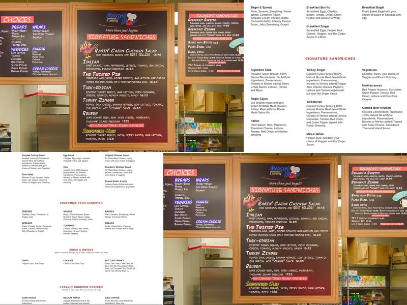 Bagel Stop Sandwich & Catering Menu