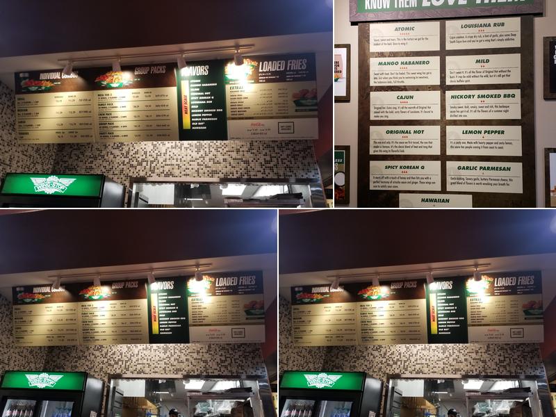 Wingstop Menu