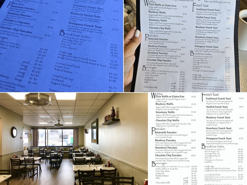 Periwinkle Cafe Menu
