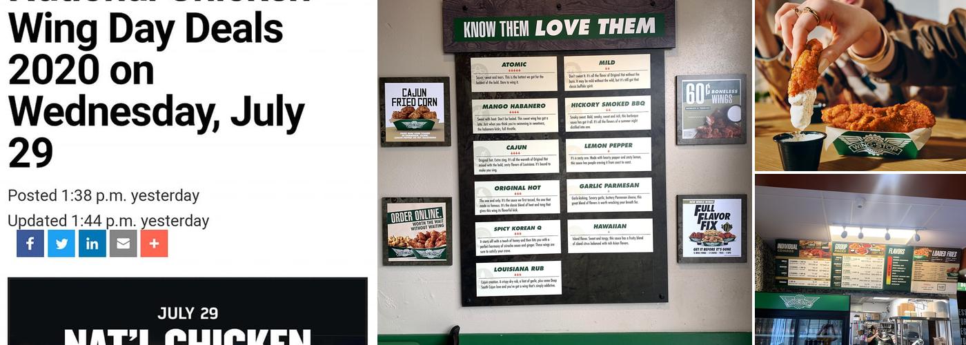 Wingstop Menu