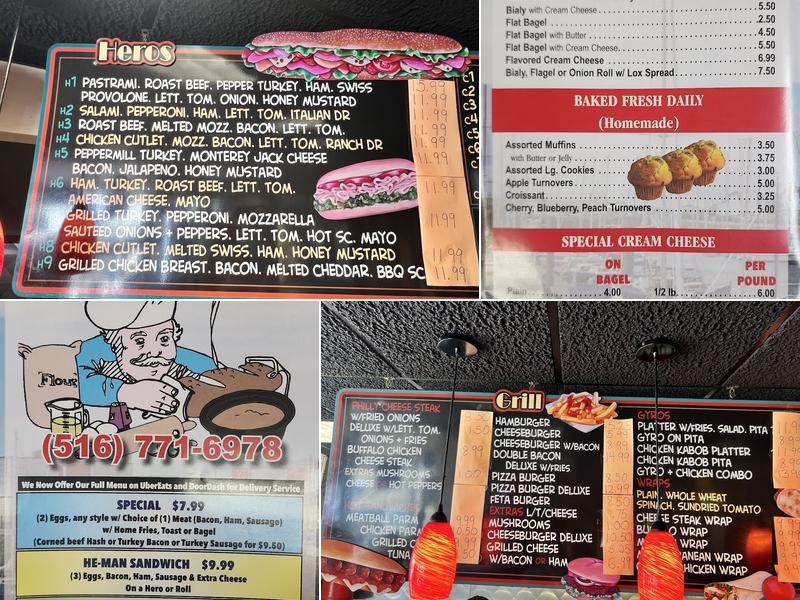 Bagel Dock Menu