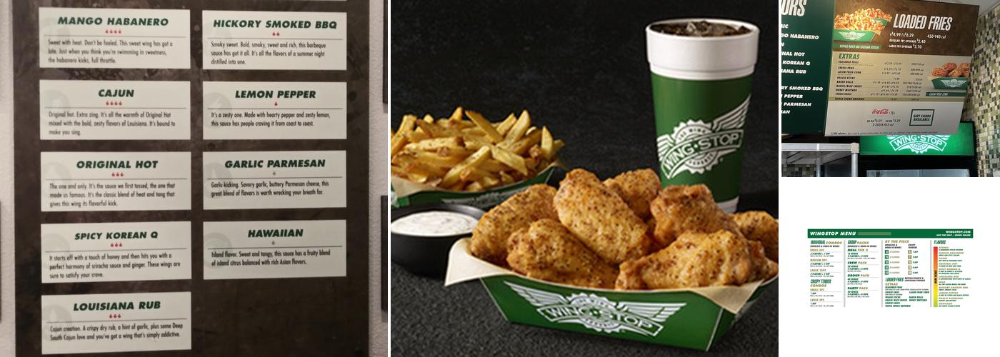 Wingstop Menu