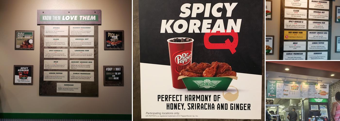 Wingstop Menu