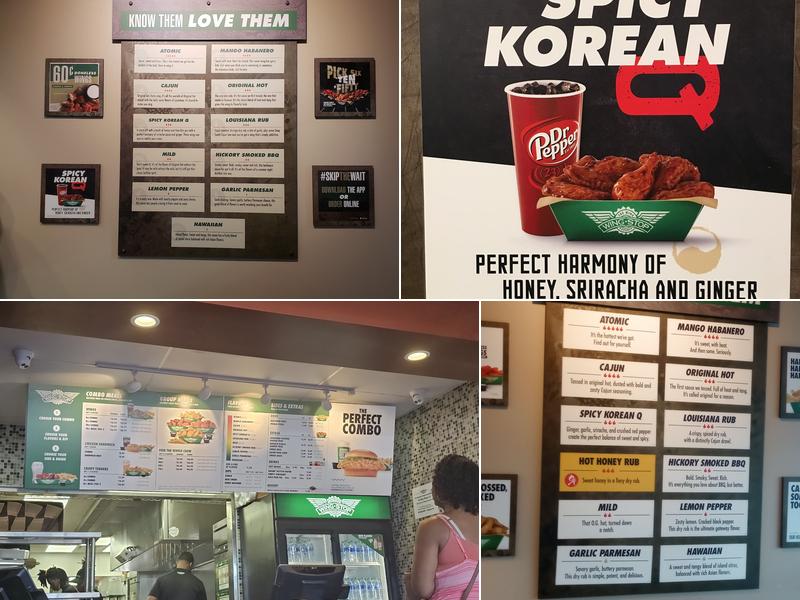 Wingstop Menu