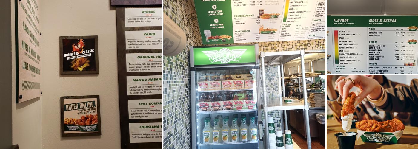 Wingstop Menu