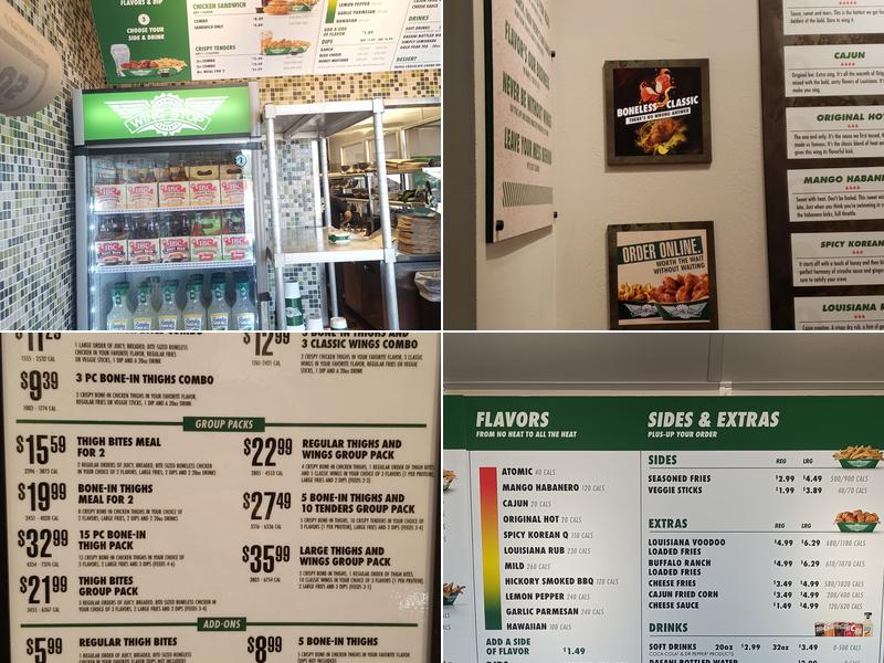 Wingstop Menu