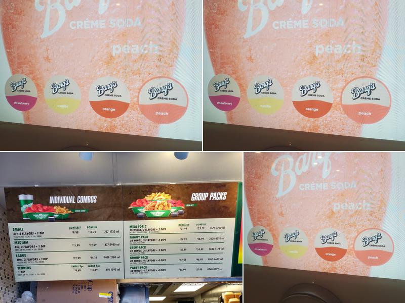 Wingstop Menu